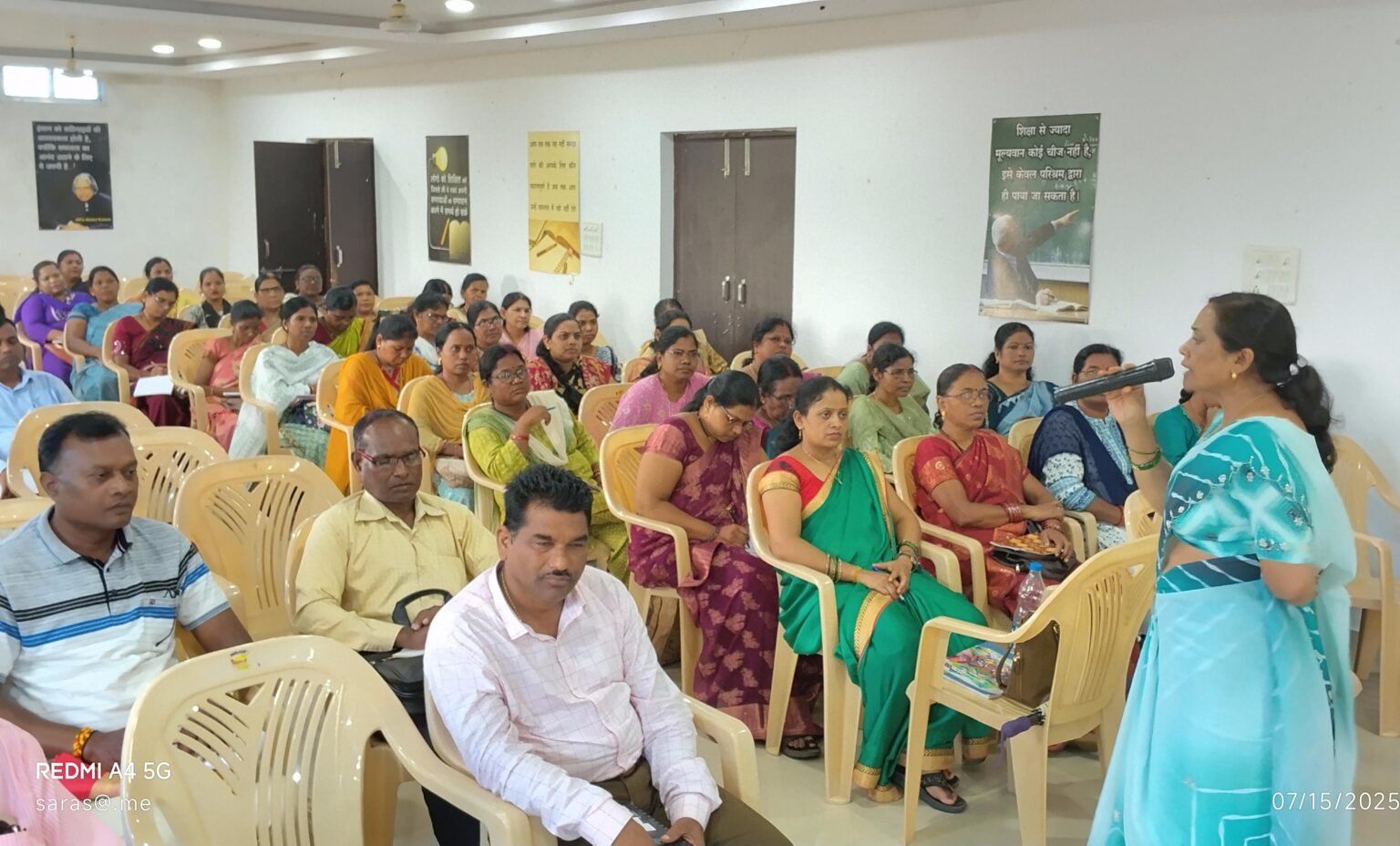 शिक्षा गुणवत्ता उन्नयन के लिए हिन्दी और गणित के व्याख्याताओं का उन्मुखीकरण संपन्न