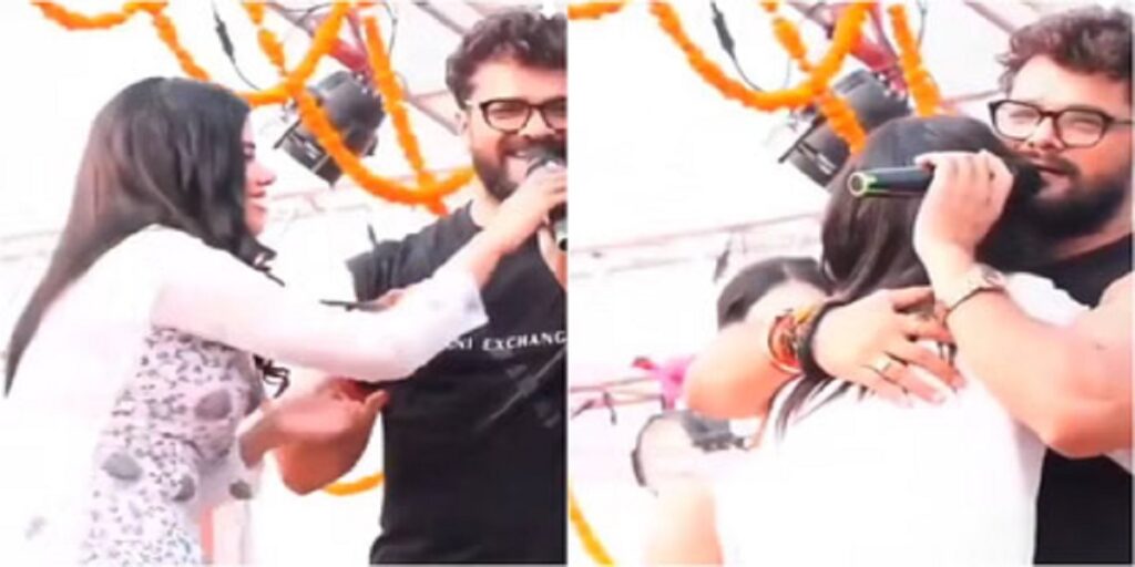 ‘जहां चाहता हूं वहां पकड़ लेता हूं’ - स्टेज शो पर Khesari Lal Yadav ने की अश्लीलता की सारी हदें पार