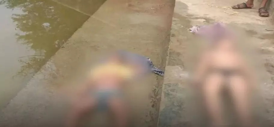 नाले में डूबने से हुआ दुःखद हादसा: 6 और 7 साल की चचेरी बहनों की नाले में डूबने से हुई मौत, पूरे परिवार में मातम