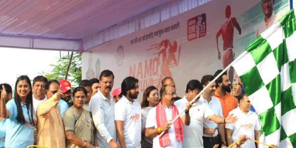 रायपुर में गूंजा जोश: ‘नमो युवा रन’ में हजारों युवाओं की भागीदारी, विजेताओं को मिला इनाम