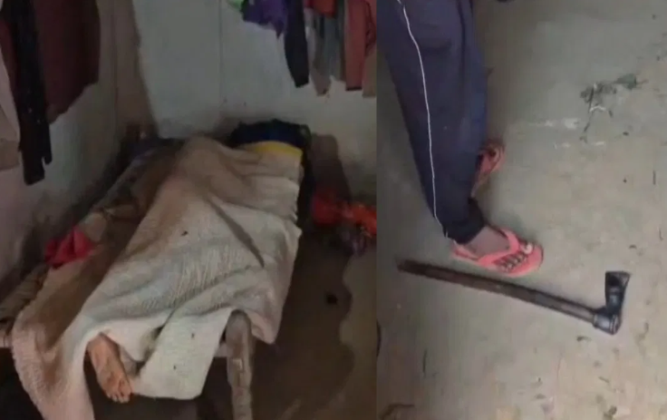 नशे में पति बना हैवान: पत्नी की हत्या कर टांगी के वार से उतारा मौत के घाट, फिर लाश के पास ही सो गया