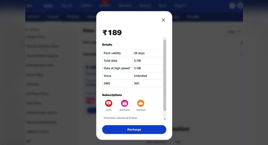 Reliance Jio ने ₹209 और ₹249 प्लान किए बंद, अब सबसे सस्ता बचा ₹189! जानिए क्या यह प्लान आपके लिए सही है? Reliance Jio ने ₹209 और ₹249 प्लान किए बंद