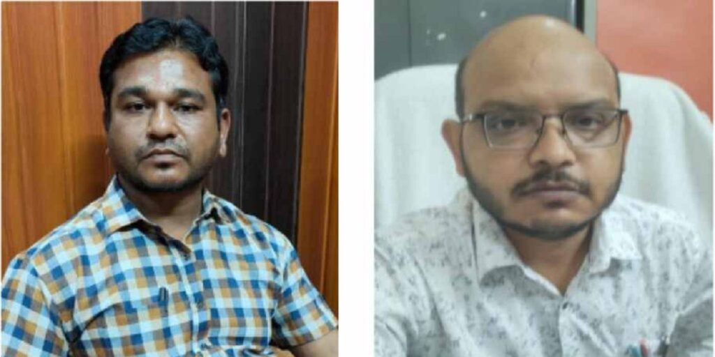 मुख्य चिकित्सा अधिकारी कार्यालय के सहायक ग्रेड-2 बाबू रिश्वत लेते रंगे हाथों पकड़े गए