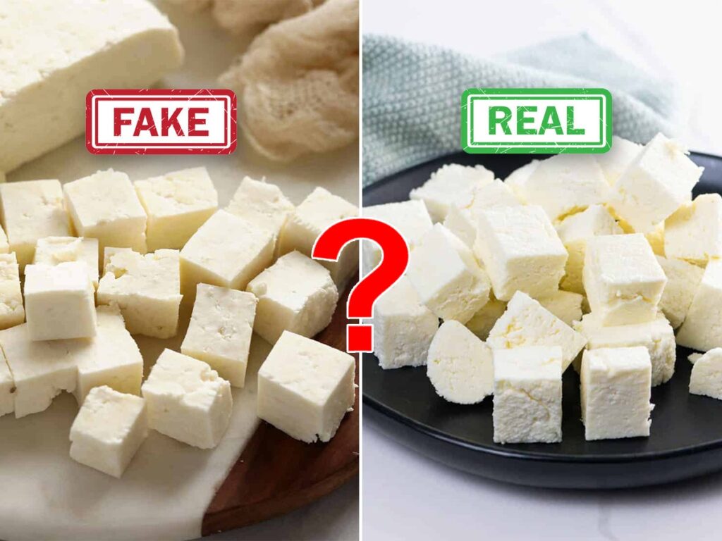 त्योहारों में मिलावटी Paneer से रहें सावधान! असली और नकली पनीर पहचानने के 4 आसान तरीके त्योहारों में मिलावटी Paneer से रहें सावधान!