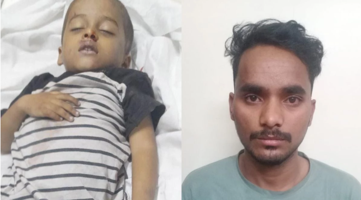 सौतेले पिता ने ढाई साल के मासूम की पीट-पीटकर हत्या, 15 दिन से दे रहा था यातनाएं