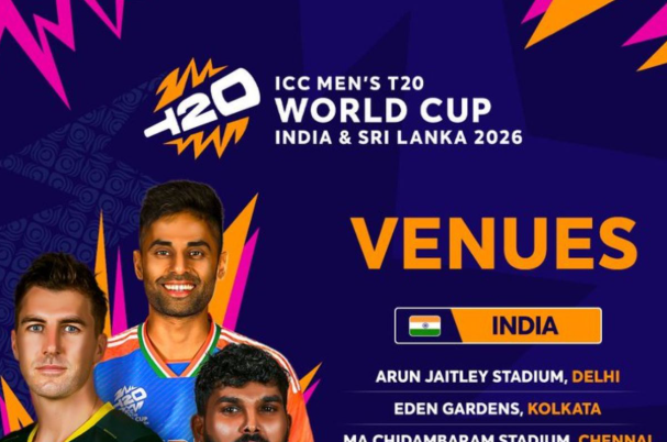 T20 World Cup 2026 का शेड्यूल जारी: 7 फरवरी से होगा आगाज़, भारत-पाकिस्तान एक ही ग्रुप में