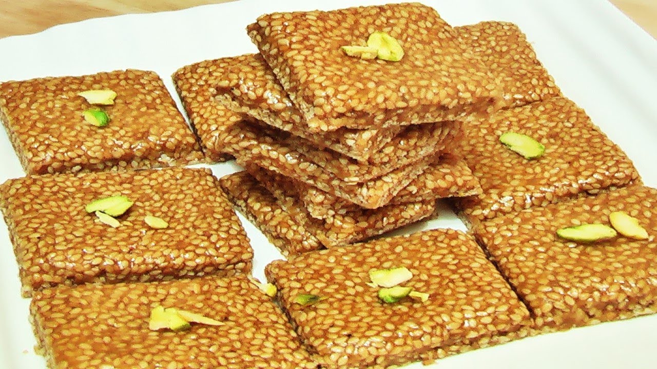 गुड़-तिल की चिक्की