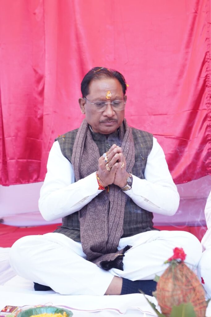 मुख्यमंत्री विष्णु देव साय को पमशाला में मिला ‘कंवर रत्न’ सम्मान