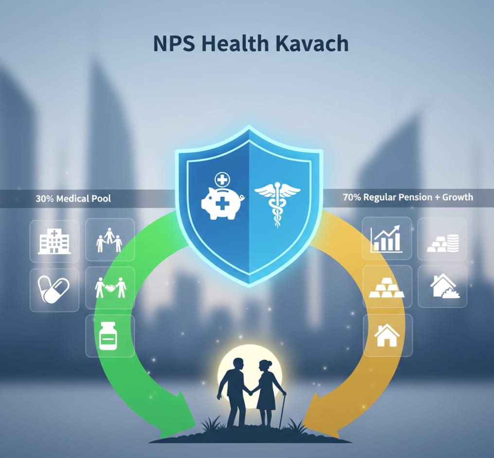 NPS बनेगा ‘हेल्थ कवच’: रिटायरमेंट के साथ अब इलाज की भी टेंशन खत्म