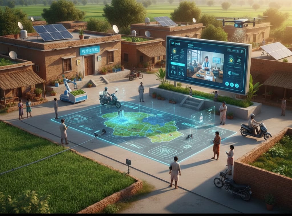 कैसे AI बना रहा है भारत के गाँवों को ‘स्मार्ट’ और आत्मनिर्भर