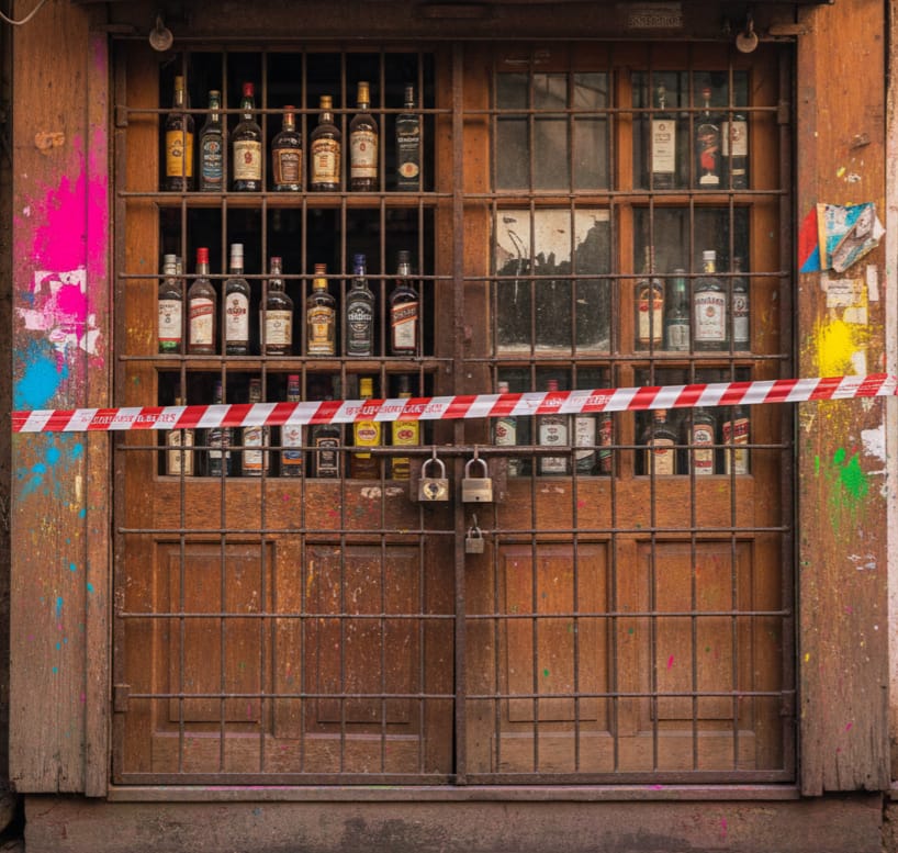 छत्तीसगढ़ में होली पर शराब दुकानें रहेंगी बंद, सरकार ने घोषित किया ड्राई डे