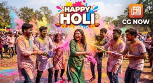 CG Now की ओर से आप सभी प्रदेशवासियों को रंगों के महापर्व ‘होली’ की हार्दिक शुभकामनाएं!