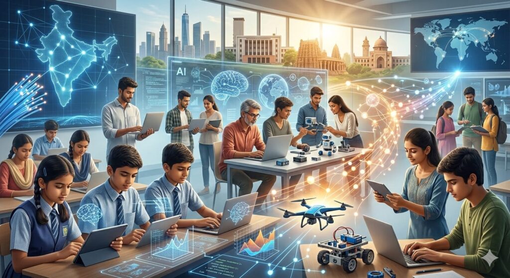 एआई क्रांति: वैश्विक नेतृत्व के लिए तैयार हो रही है भारत की नई खेप