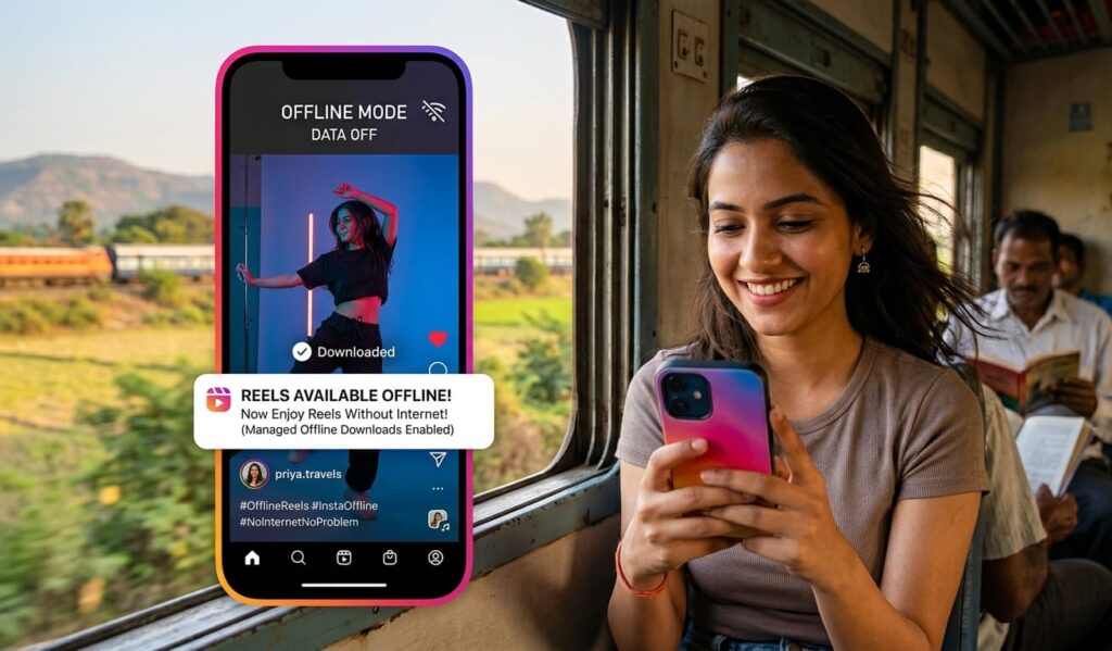 Instagram Offline Reels: अब बिना इंटरनेट के भी चलेगा इंस्टाग्राम, आ रहा है धांसू ‘Offline Viewing’ फीचर!