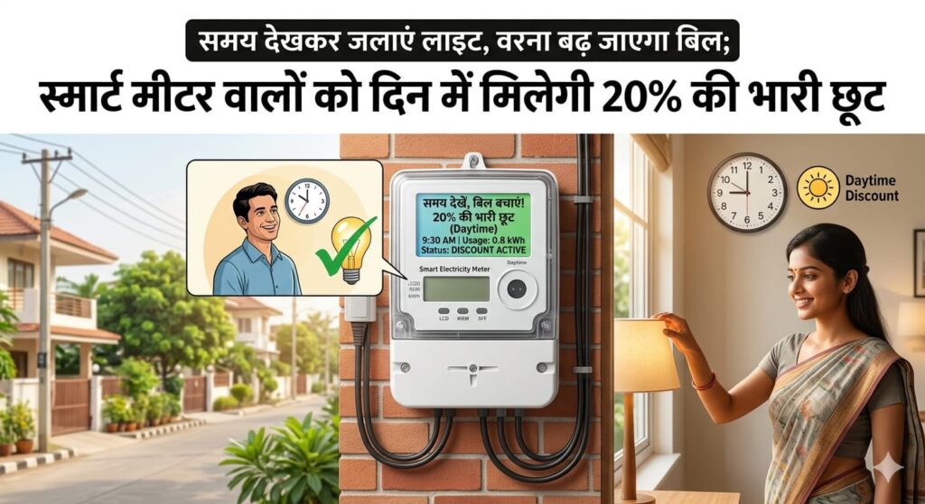 अब समय देखकर जलाएं लाइट, वरना बढ़ जाएगा बिल; स्मार्ट मीटर वालों को दिन में मिलेगी 20% की भारी छूट