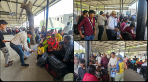 होली पर रेलवे ने करोड़ों यात्रियों को पहुँचाया घर और उधना स्टेशन पर बांटीं 3000 पानी की बोतलें