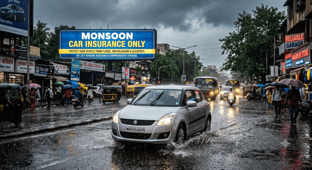 Monsoon Car Insurance Tips