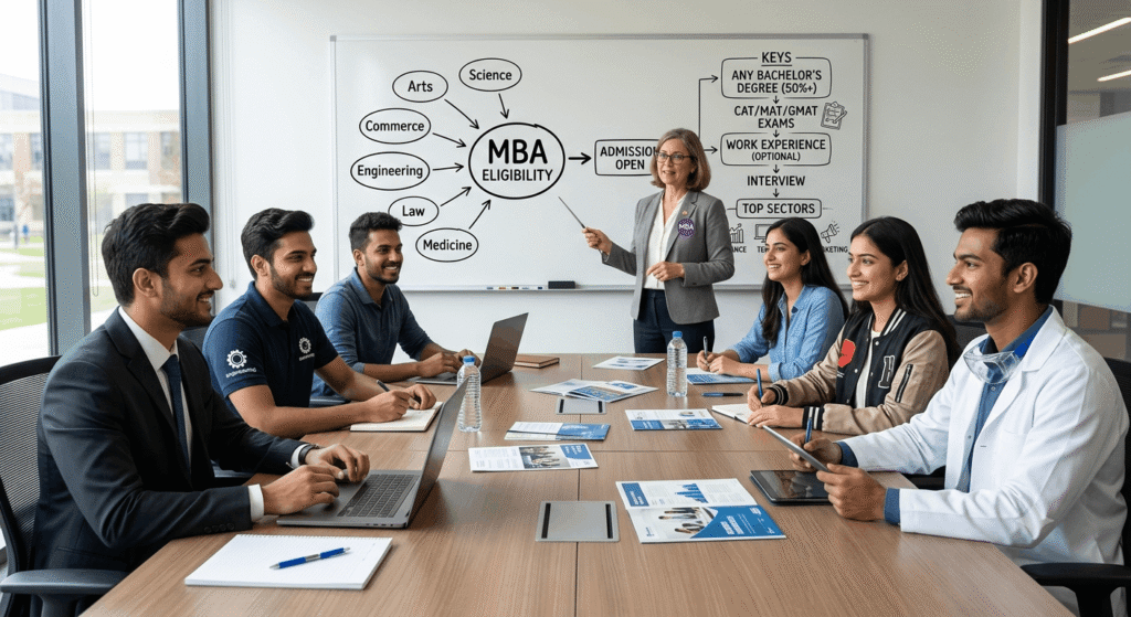 MBA Eligibility: क्या सिर्फ कॉमर्स छात्र ही कर सकते हैं MBA? जानिए एडमिशन का पूरा नियम MBA Eligibility