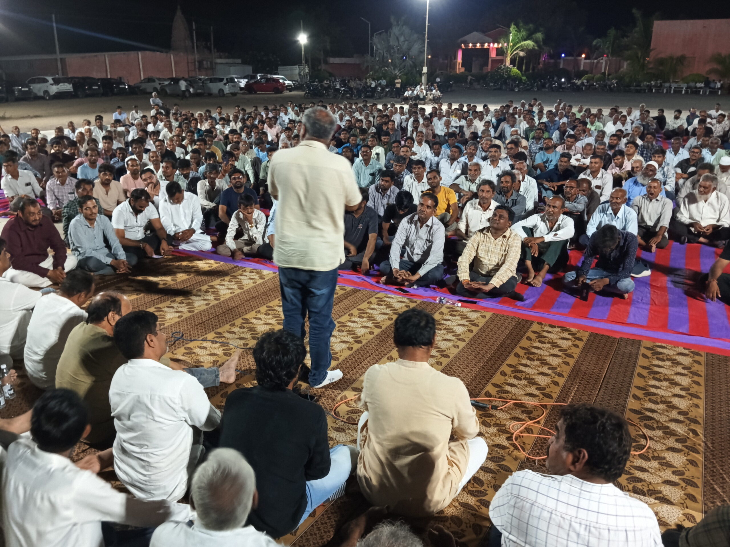 गुजरात - बिजली कंपनियों के खिलाफ किसान आंदोलन