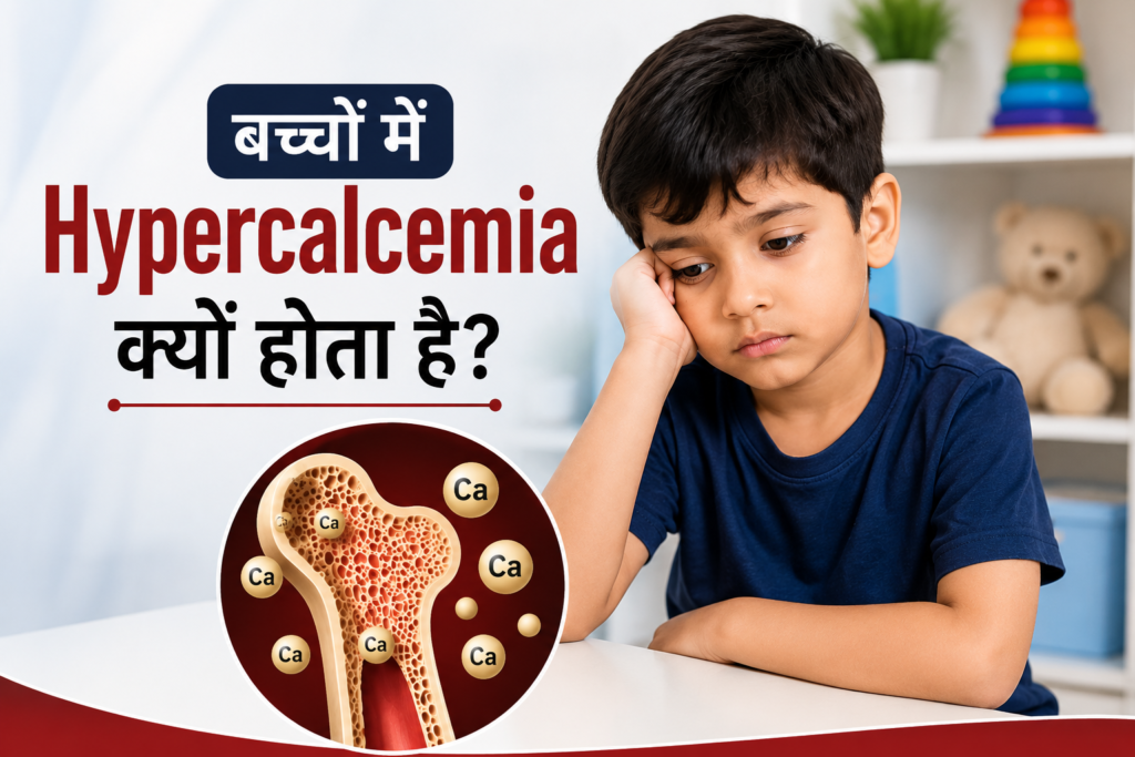 बच्चों में Hypercalcemia क्यों होता है? जानें हाई कैल्शियम के लक्षण, कारण और इलाज