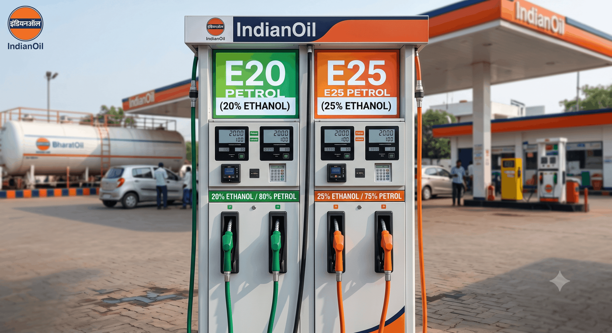 E20 Petrol vs E25 Petrol Difference