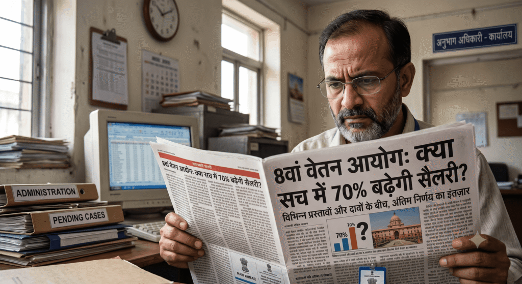 8th Pay Commission: केंद्रीय कर्मचारियों की सैलरी में 70% उछाल?