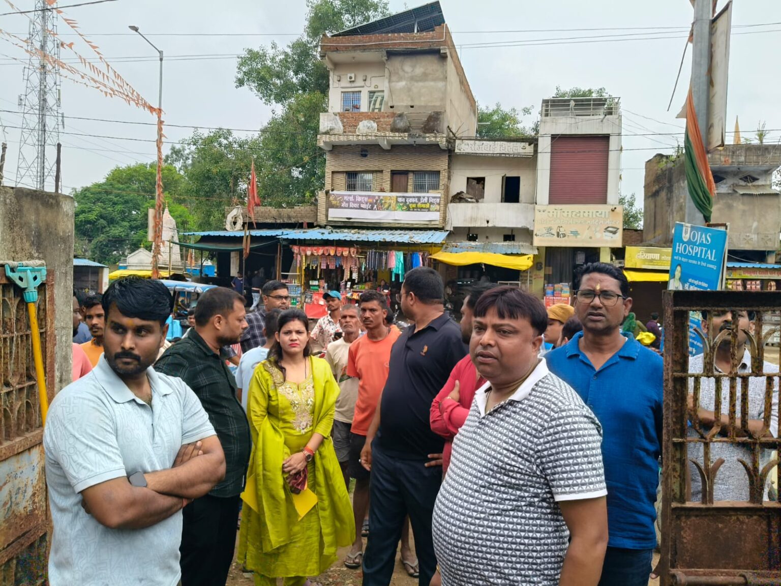 निर्माण कार्यों के निरीक्षण में उठा विवाद, उपाध्यक्ष ने लगाए नियम विरुद्ध निर्माण व भ्रष्टाचार के आरोप