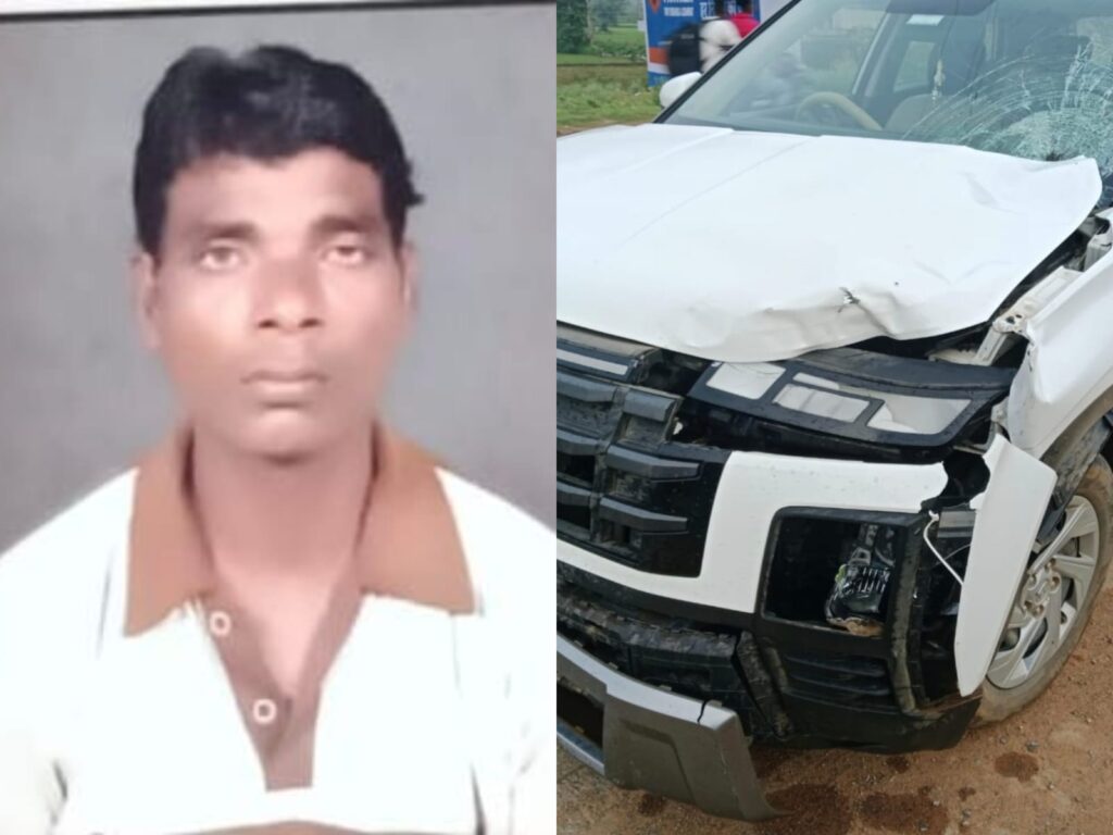 NH-43 पर मौत की रफ्तार: तेज रफ्तार क्रेटा ने पैदल चल रहे युवक को रौंदा, मौके पर मौत; शव को ले जाने,,,से ग्रामीणों में आक्रोश
