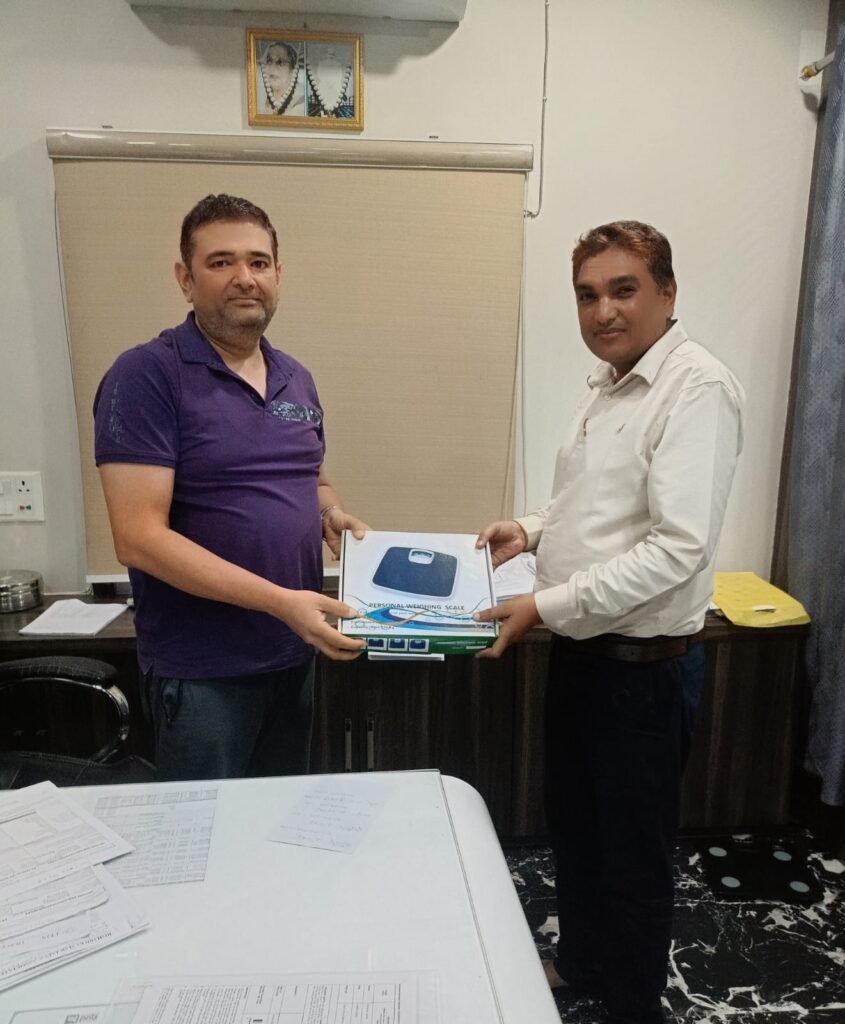 अब बच्चे भी माप सकेंगे अपना वजन और उचित पोषण एवं स्वास्थ्य के बारे में शिक्षक दे सकेंगे टिप्स