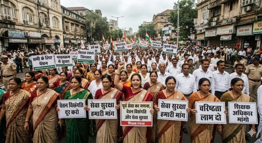 शिक्षक हितों की निर्णायक लड़ाई का समय: वेतन विसंगति, टेट मुद्दे पर सेवा सुरक्षा एवं पूर्व सेवा गणना के लिए समस्त शिक्षक संवर्ग से एकजुट होने का आह्वान