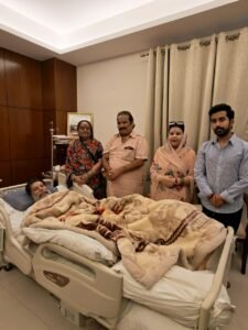 भाजपा प्रदेश अध्यक्ष किरण सिंह देव से नई दिल्ली में BJYM जिला अध्यक्ष विजय आदित्य सिंह जूदेव ने की आत्मीय भेंट, परिवार के साथ पहुंचकर जाना कुशलक्षेम