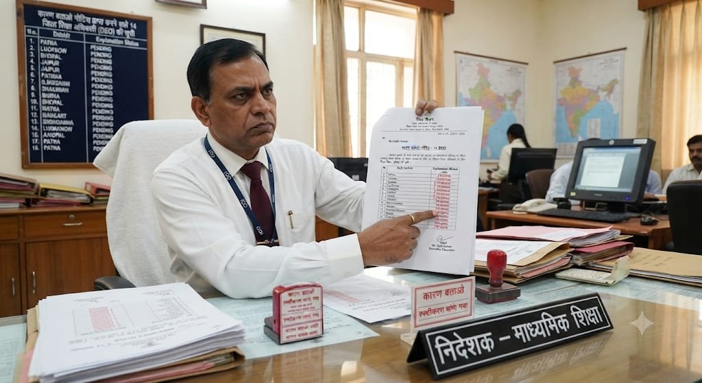 14 जिलों के DEO को कारण बताओ नोटिस, विभाग ने मांगा स्पष्टीकरण
