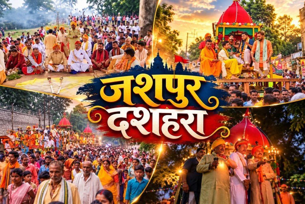 जशपुर के 1000 साल पुराना रियासती दशहरे का Vibe बिल्कुल Next Level है! जब देवी को जाता है VIP Invite और Bird करती है Future Predict!