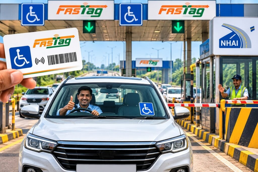 नेशनल हाईवे और एक्सप्रेस-वे पर दिव्यांगजन के लिए टोल टैक्स फ्री: मिलेगा निशुल्क FASTag, NHAI पोर्टल पर ऐसे करें ऑनलाइन आवेदन