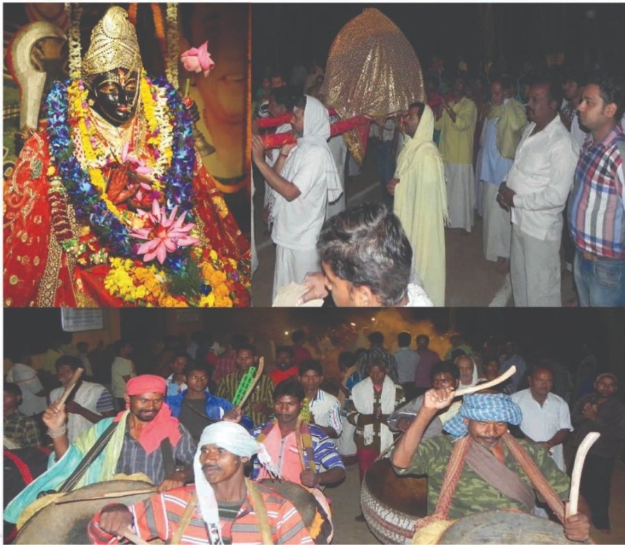 सोगड़ा आश्रम में कल निकलेगा माँ का डोला