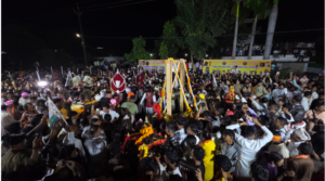 कांटों के झूले पर झूलकर देवी ने दी अनुमति: बस्तर के 75 दिनी ऐतिहासिक महापर्व का काछन गादी रस्म से आगाज