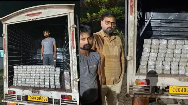 भिलाई में ₹4 करोड़ कैश बरामद, पिकअप के गुप्त चेंबर में छिपाकर ले जा रहे थे नोटों के बंडल
